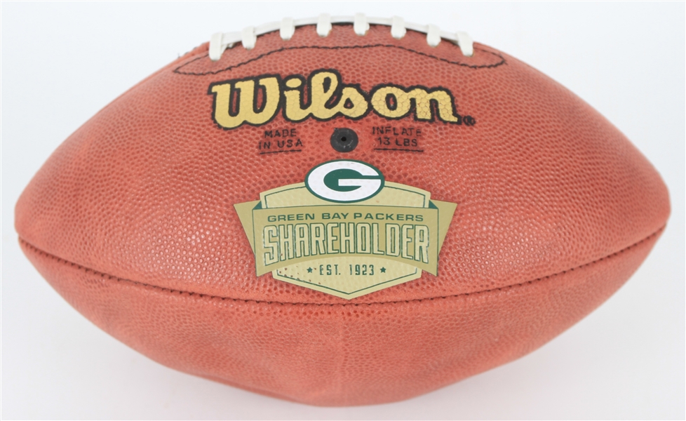 1990s-2000s Green Bay Packers Shareholder ONFL Tagliabue Football