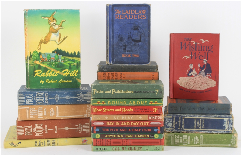 1940s-50s Hardcover Childrens Book Collection - Lot of 20+ 