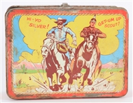 1950's The Lone Ranger Hi Yo Silver Lunch Box