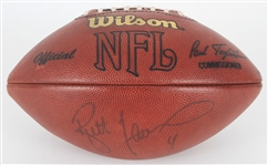 2001 Brett Favre Green Bay Packers Signed ONFL Tagliabue Lambeau Field Game Used Football (MEARS LOA/Packers COA)