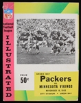 1963 (November 10th) Green Bay Packers Minnesota Vikings City Stadium Game Program