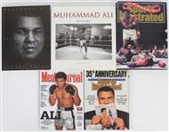 1989-2011 Muhammad Ali World Heavyweight Champion Publication Collection - Lot of 5 w/ Hardcover Coffee Table Books & More