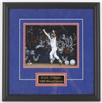 2006 Kirk Gibson Los Angeles Dodgers Signed 18" x 18" Framed Photo (Jeffs Sports)