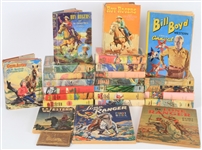 1940s-50s Western Book Collection - Lot of 24 w/ Lone Ranger, Red Ryder, Gene Autry, Roy Rogers & Bill Boyd  
