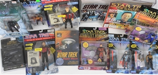 1990s Star Trek Figures, Micromachines, Magazines & more (Lot of 35+)