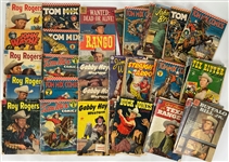 1940's-90's Cowboys & Westerns Comic Book Collection - Lot of 110