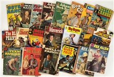 1940's-90's Cowboys & Westerns Comic Book Collection - Lot of 110
