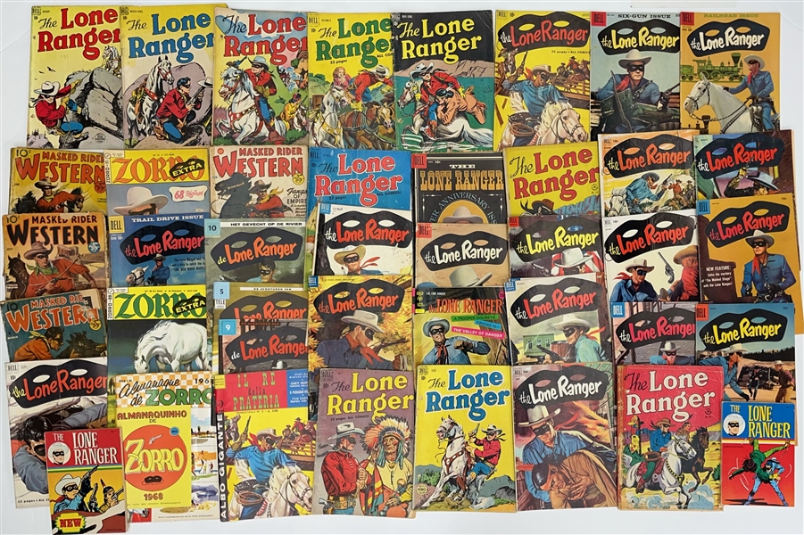 Lot Detail - 1940s-2000s The Lone Ranger Comics (Lot of 150+)