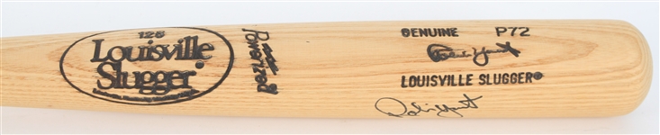 1986-89 Robin Yount Milwaukee Brewers Signed Louisville Slugger Bat (JSA)