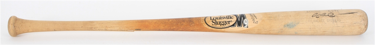 2011 Craig Counsell Milwaukee Brewers Louisville Slugger M9 Professional Model Game Used Bat (MEARS A9)