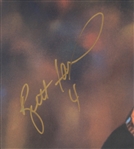 1995 Brett Favre Green Bay Packers Heart of Gold Signed 30x39 Framed Goralski Print (JSA)