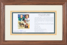 1991 Paul Hornung, Jim Taylor, Bart Starr Titletown Trio Signed 29x38 Framed Print (JSA)