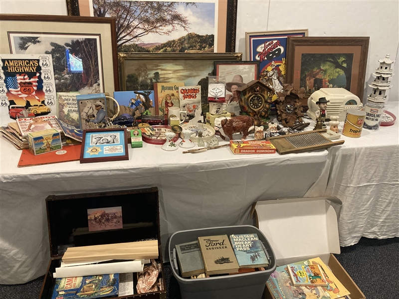 1930s-1990s Lone Ranger, Howdy Doody, Disney Memorabilia & more (Mix of Reproduction Items) (Lot of 200+)