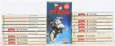 1970s-80s The Lone Ranger & The Legend of The Lone Rangers Paperback Books - Lot of 20