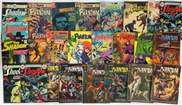 1960s-70s The Phantom The Shadow Comic Book Collection - Lot of 26