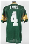 1995-96 Brett Favre Green Bay Packers Signed Professional Model Home Jersey (MEARS LOA/JSA)