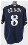 2010s Ryan Braun Milwaukee Brewers Signed Jersey (JSA)