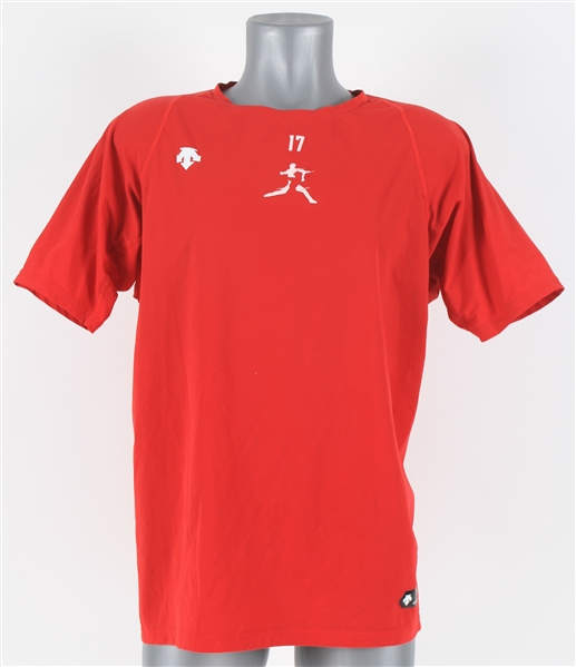 2021 Shohei Ohtani Los Angeles Angels Descente Game Worn Undershirt (MEARS LOA)