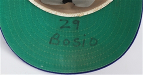1986-87 Chris Bosio Milwaukee Brewers Game Worn Cap (MEARS LOA)