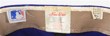 1986-87 Chris Bosio Milwaukee Brewers Game Worn Cap (MEARS LOA)
