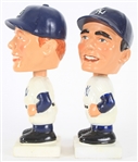 1960's Mickey Mantle Roger Maris New York Yankees Vintage 8 Nodders - Lot of 2