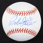 1984-1994 Bob Feller Cleveland Indians Autographed Bobby Brown ROMLB Baseball (JSA)