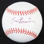 1992-2015 Tommy Lasorda Los Angeles Dodgers Autographed Allen "Bud" Selig ROMLB Baseball (JSA)