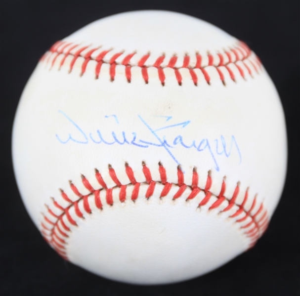 1989-1994 Willie Stargell Pittsburgh Pirates Autographed William White ROMLB Baseball (JSA)
