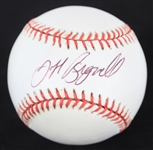 1989-1994 Jeff Bagwell Houston Astros Autographed William White ROMLB Baseball (JSA)