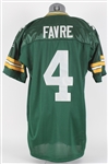 2001-07 Brett Favre Green Bay Packers Memorabilia - Lot of 3 w/ Steakhouse Placemat Menus & Signed Jersey (Favre Hologram)