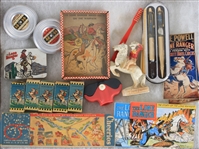 1940's-80's The Lone Ranger Memorabilia Collection - Lot of 100+ w/ Figures, Pocket Knives, Badges, Pistols, CineVue Viewer w/ Reels & More 