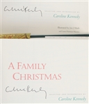 2007 Caroline Kennedy Signed A Family Christmas Hardcover Books - Lot of 4 (JSA)