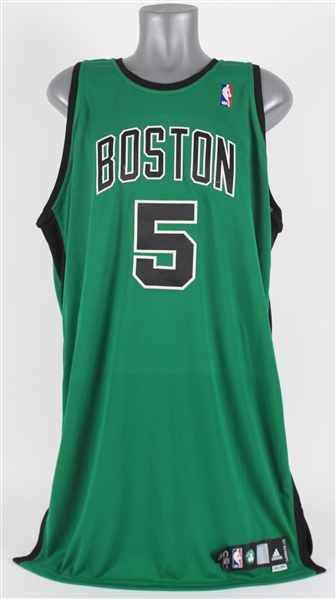 2007-08 Kevin Garnett Boston Celtics Game Worn Alternate Jersey (MEARS A5)