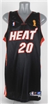 2006 Gary Payton Miami Heat NBA Finals Road Jersey (MEARS A5)