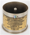 1963 Blank 105mm Shell Fired in Memoriam of President John F. Kennedy at Fliegerhorst Kaserne