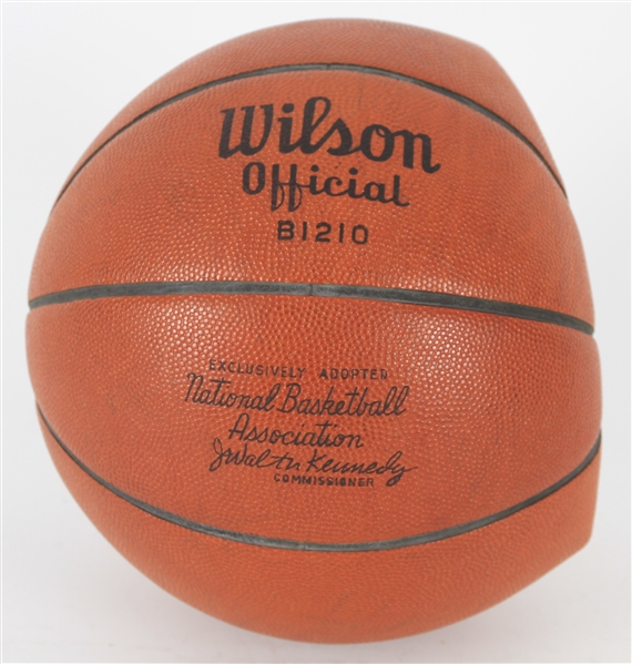 1963-75 Wilson Official NBA J. Walter Kennedy Game Used Basketball (MEARS LOA)