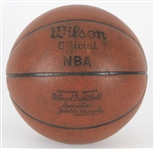 1963-75 Wilson Official NBA J. Walter Kennedy Game Used Basketball (MEARS LOA)