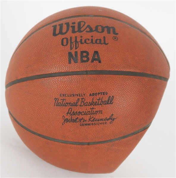 1963-75 Wilson Official NBA J. Walter Kennedy Game Used Basketball (MEARS LOA)