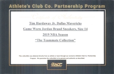 2019-20 Tim Hardaway Jr. Dallas Mavericks Game Worn Jordan Sneakers (MEARS LOA/Athlete's Club COA)