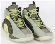 2020-21 Zion Williamson New Orleans Pelicans Jordan Animal Instinct Game Worn Sneakers (MEARS LOA/Athetles Club COA)