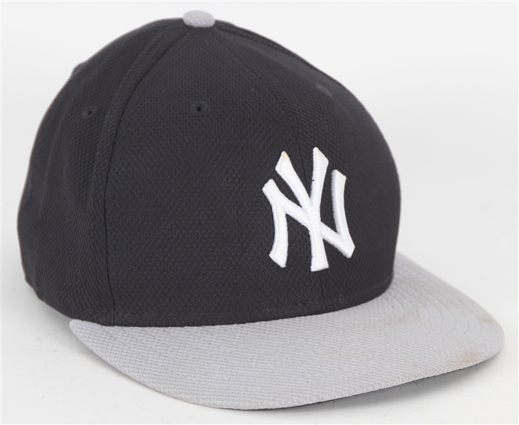 2013 Alex Roderiguez New York Yankees Batting Practice Cap w/ USA Flag Patch (MEARS LOA/MLB Hologram/Steiner)