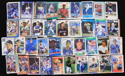 1980s-2000s Signed Baseball Trading Cards - Lot of 200