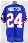 1990s Ottis Anderson New York Giants Signed Jersey (JSA)