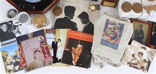 1950s-2000s John F Kennedy Commemorative Medallions, Framed Photos & more 