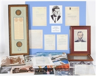 1950s-2000s John F Kennedy Commemorative Medallions, Framed Photos & more 