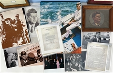 1950s-2000s John F Kennedy Commemorative Medallions, Framed Photos & more 