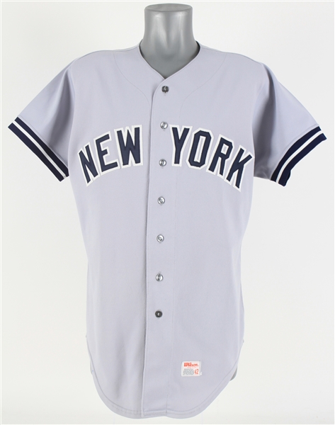 1982 Bobby Murcer New York Yankees Game Worn Road Jersey (MEARS A10/Photo-Match.Com 10)