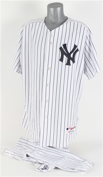 2009 Bobby Murcer New York Yankees Old Timers Day Uniform (MEARS LOA/Murcer Family Letter)