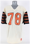 1986 Kevin Coupe Princeton Tigers #78 Game Worn Football Jersey (MEARS LOA)