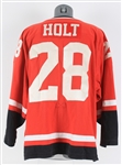 1977-78 Randy Holt Cleveland Barons Game Worn Hockey Jersey (MEARS LOA)